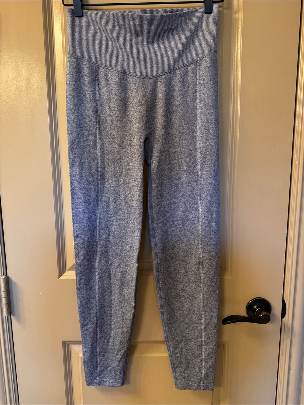 Pink Victoria’s Secret High-Waist Performance Leggings - Blue